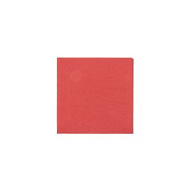 Napkins 2-ply 1/4 Fold 33 x 33 cm Red -Horecavoordeel.com-