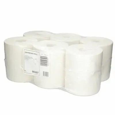 Blanc Wiping Centerfeed Cleaning Paper Advanced 1-ply White 275mtr - 21.5cm