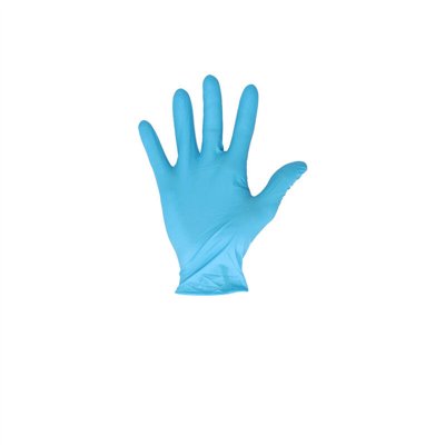 CMT Gloves Soft Nitrile Powder Free Blue Size S