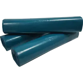 Afvalzakken 140 liter LDPE Blauw 80 x 110 cm T60 Verpakking 10 x 20 zakken 