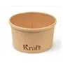 Soup Cup 230 ml / 8oz Kraft Brown Cardboard Ø 98mm