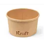 Soup Cup 230 ml / 8oz Kraft Brown Cardboard Ø 98mm