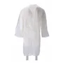 CMT Visitor Jacket PE with Press studs 15my White 125x75cm