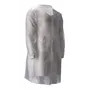 CMT Bezoekersjas PP Non Woven met Drukknopen 30gr Wit Maat XL