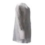CMT Bezoekersjas PP Non Woven met Drukknopen 30gr Wit Maat L