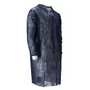 CMT Bezoekersjas PP Non Woven 40gr met Klittenband Blauw Maat XXL