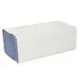 CMT Towels V-fold Recycled 1 ply Blue 25x23cm