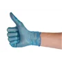 CMT Gloves Vinyl Powder Free Blue Size S
