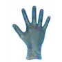 CMT Gloves Vinyl Powder Free Blue Size L