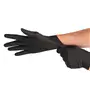 CMT Gloves Soft Nitrile Powder Free Black Size S