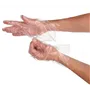 CMT Gloves Roughened PE 20my on Card One size