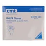 CMT Handschoenen Geruwd PE 20my op Kaart One size