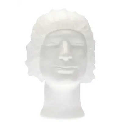 CMT Hair Net - Bouffant Cap PP Non Woven White Size L 53cm -Horecavoordeel.com-