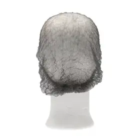 CMT Hair Net - Clip Cap PP Non Woven Black Size L 53cm