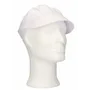 CMT Peaked Cap and Hair Catcher Polyester Cotton Crown White Size XL