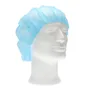 CMT Hair Net - Bouffant Cap PP Non Woven Blue Size M 50cm