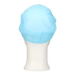 CMT Cap With Peak - Peak Cap PP Non Woven Blue