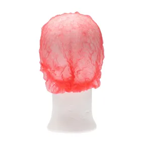 CMT Haarnet - Clip Cap PP Non Woven Rood Maat XL 58cm