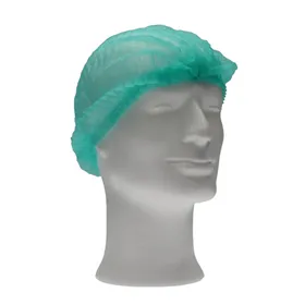 CMT Hair Net - Clip Cap PP Non Woven Green Size M 50cm