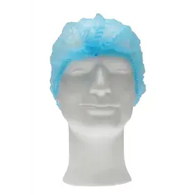 CMT Hair Net - Clip Cap PP Non Woven Blue Size XL 58cm -Horecavoordeel.com-