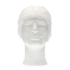 CMT Haarnet - Clip Cap PP Non Woven Wit Maat M 50cm -Horecavoordeel.com-