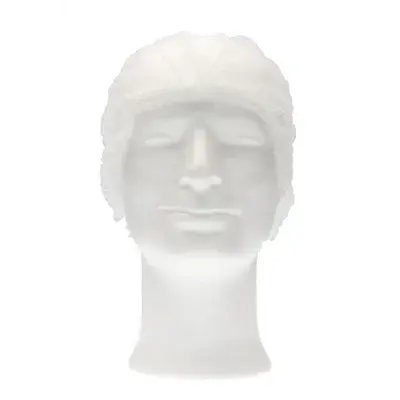 CMT Haarnet - Clip Cap PP Non Woven Wit Maat M 50cm -Horecavoordeel.com-