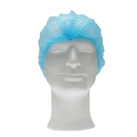 CMT Haarnet - Clip Cap PP Non Woven Blauw Maat L 53cm -Horecavoordeel.com-