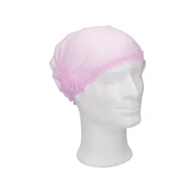 CMT Haarnet - Clip Cap PP Non Woven Roze Maat XL 58cm -Horecavoordeel.com-