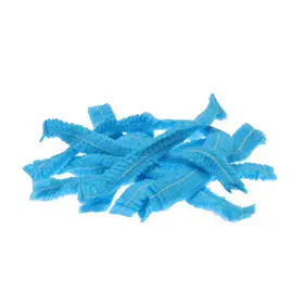 CMT Hair Net - Clip Cap PP Non Woven Blue Size M 50cm