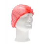 CMT Hair Net - Clip Cap PP Non Woven Red Size L 53cm
