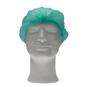 CMT Haarnet - Clip Cap PP Non Woven Groen Maat XL 58cm -Horecavoordeel.com-