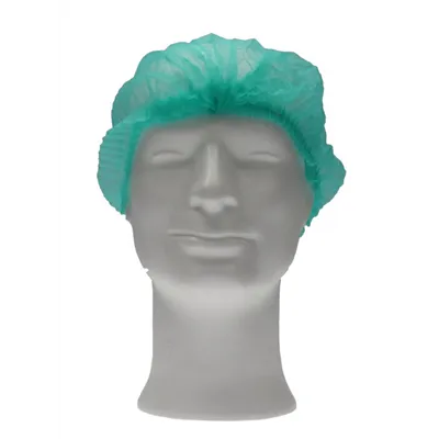 CMT Haarnet - Clip Cap PP Non Woven Groen Maat XL 58cm -Horecavoordeel.com-