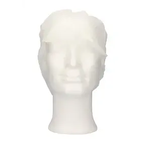 CMT Cap With Peak - Snood Cap PP Non Woven White Size XL -Horecavoordeel.com-