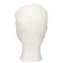 CMT Cap With Peak - Snood Cap PP Non Woven White Size XL