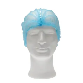 CMT Haarnet - Clip Cap PP Non Woven Detecteerbaar Blauw Maat L 53cm -Horecavoordeel.com-