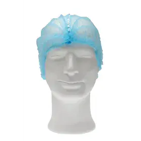 CMT Haarnet - Clip Cap PP Non Woven Detecteerbaar Blauw Maat L 53cm -Horecavoordeel.com-