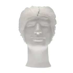 CMT Haarnet - Clip Cap PP Non Woven Detecteerbaar Wit Maat L 53cm -Horecavoordeel.com-