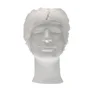 CMT Hair Net - Clip Cap PP Non Woven Detectable White Size L 53cm -Horecavoordeel.com-