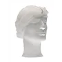 CMT Hair Net - Clip Cap PP Non Woven Detectable White Size L 53cm