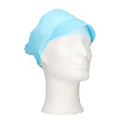 CMT Cap With Peak - Peak Cap PP Non Woven Blue