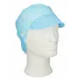 CMT Cap With Peak - Snood Cap PP Non Woven Blue