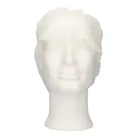 CMT Cap With Peak - Snood Cap PP Non Woven White Size L -Horecavoordeel.com-