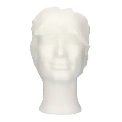 CMT Cap With Peak - Snood Cap PP Non Woven White Size L -Horecavoordeel.com-