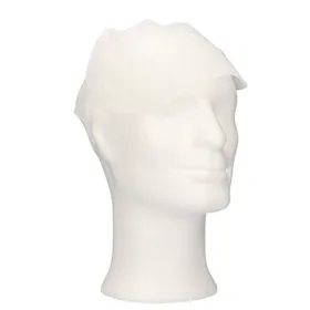 CMT Pet Met Klep - Peak Cap PP Non Woven Wit