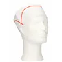 CMT Fourage Muts Papier Wit-Rood One size