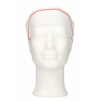 CMT Fourage Muts Papier Wit-Rood One size