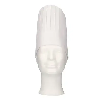 CMT Chef's Hat Monarch Non Woven Viscose with Crown 30cm -Horecavoordeel.com-
