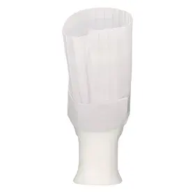CMT Chef's Hat Monarch Non Woven Viscose with Crown 20cm