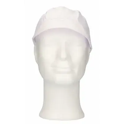 CMT Cap with Flap and Hair Catcher Ployester Cotton Crown Size L