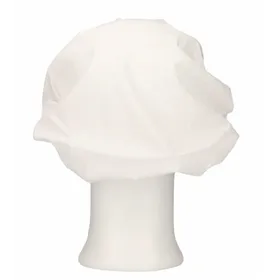 CMT Haarnet met Klep Universeel Polyester Katoen Wit One size